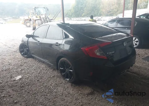 2021 Honda Civic Sport from USA, damaged, VIN 19XFC2F89ME000909
